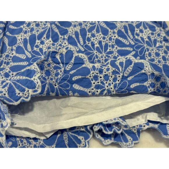 LOFT Riviera Embroidered Eyelet Shorts – Size 12 – NEW - Picture 9 of 9